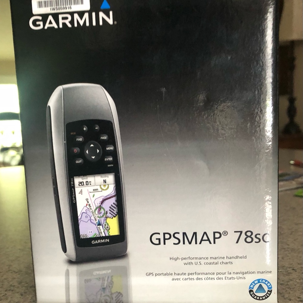 Final.Fathers Day! GPSMAP 78sc Handheld Navigation. Harmon! Excellent condition.